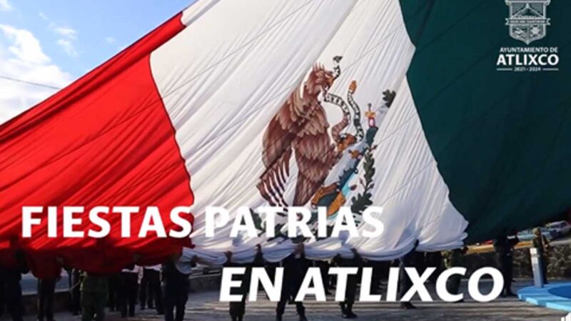 Fiestas patrias en Atlixco, 16 de septiembre estarán “Los Ángeles de Charly”