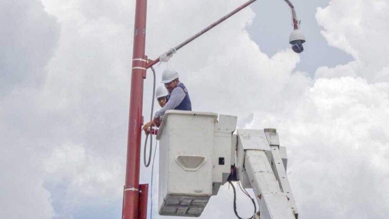 Gobierno de Atlixco instala nuevas cámaras de monitoreo para reforzar la seguridad