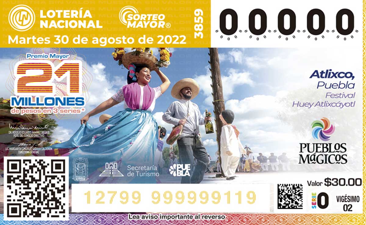 Promueve Lotería Nacional a Pueblos Mágicos de Puebla: Turismo