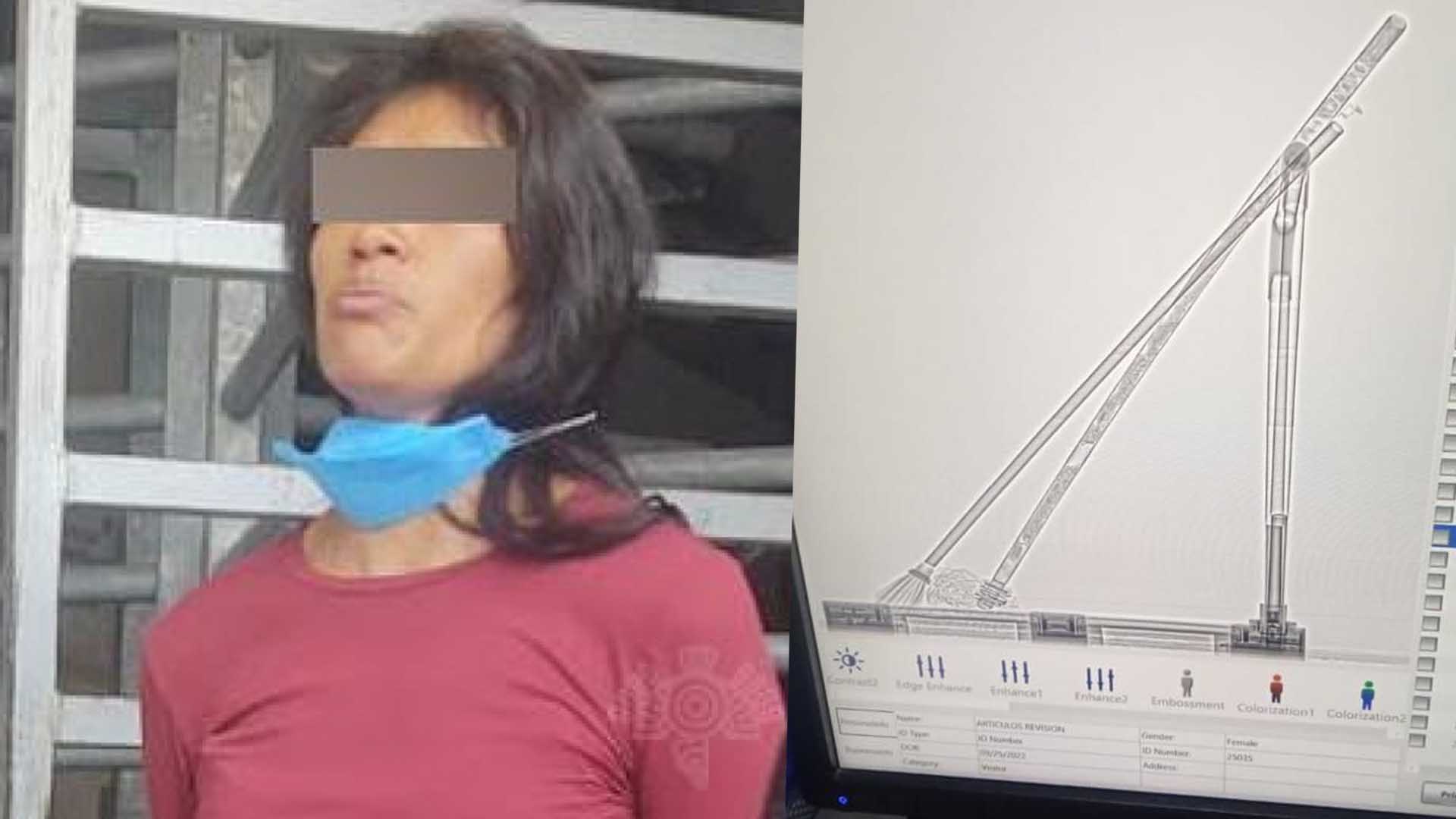 Una mujer fue detenida al ser descubierta cuando pretendía ingresar droga al penal de San Miguel