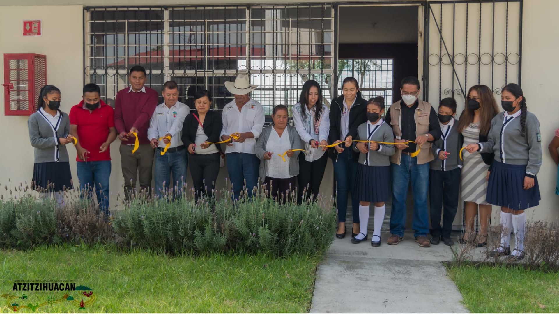 Inauguración del nuevo comedor en la localidad de San Miguel Aguacomulican