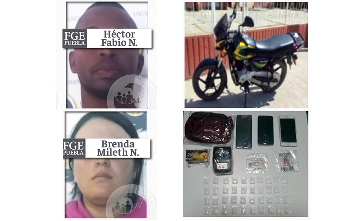 En prisión un colombiano y una mujer con droga e identificación falsa