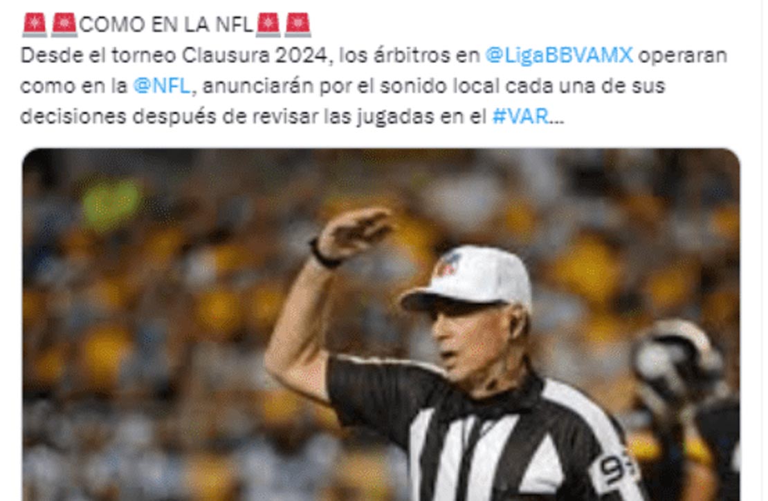 Liga MX tendrá nueva regla en el VAR