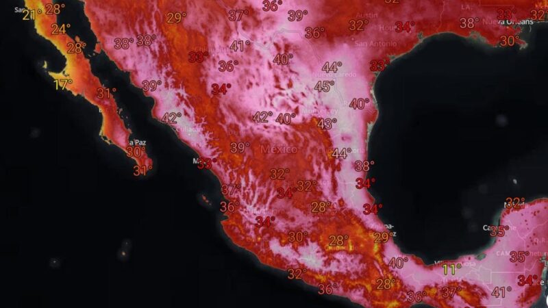 ¿Cuánto durará la ola de calor en México?