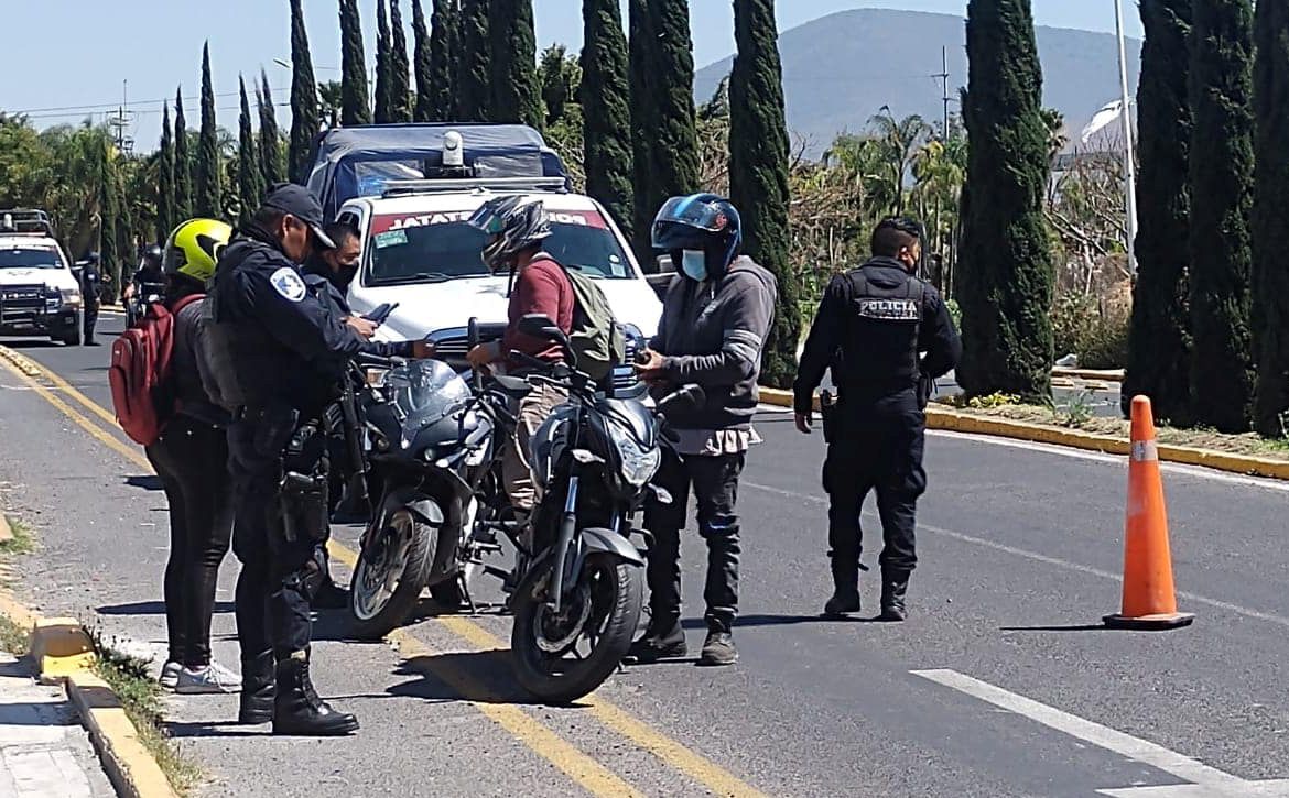 Operativo “Motociclista Seguro”, estrategia de prevención del delito y accidentes en Atlixco
