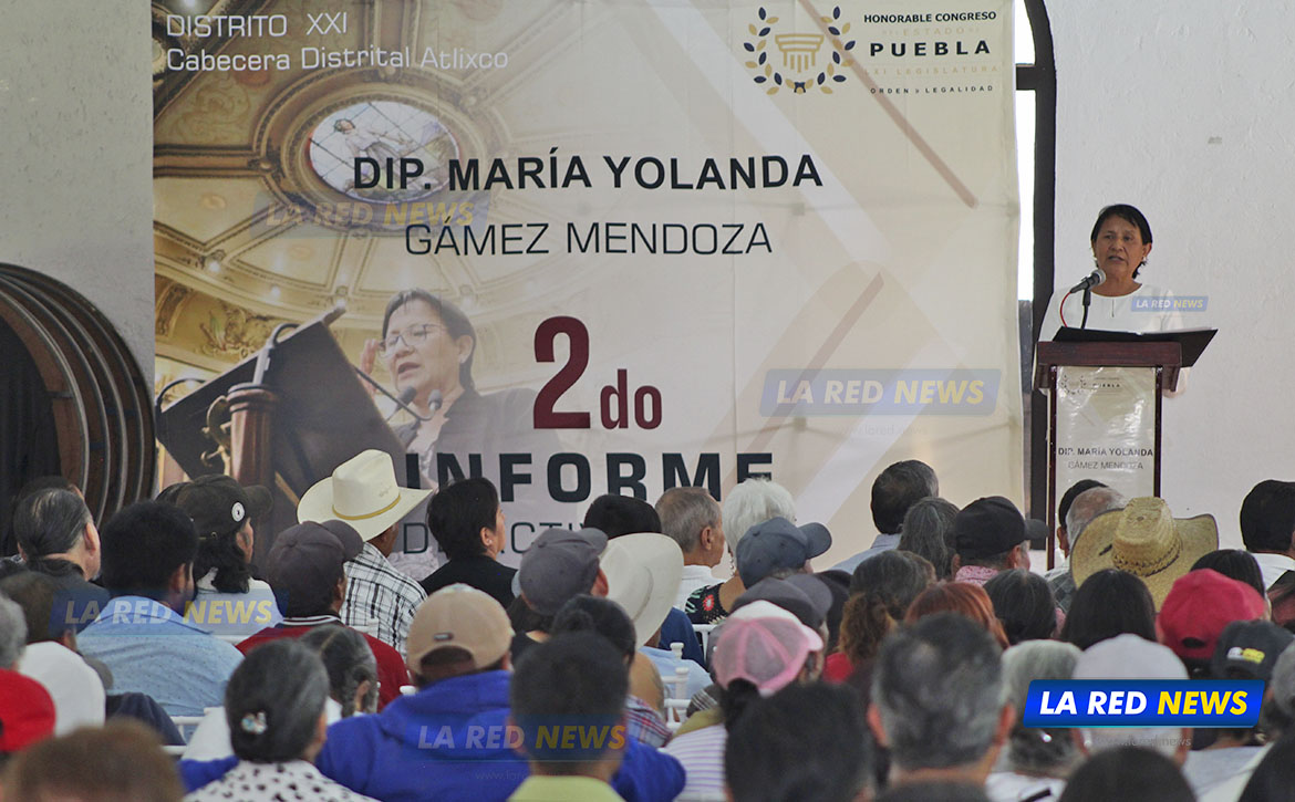 La Diputada Yolanda Gámez rinde su Segundo Informe de Actividades Legislativas
