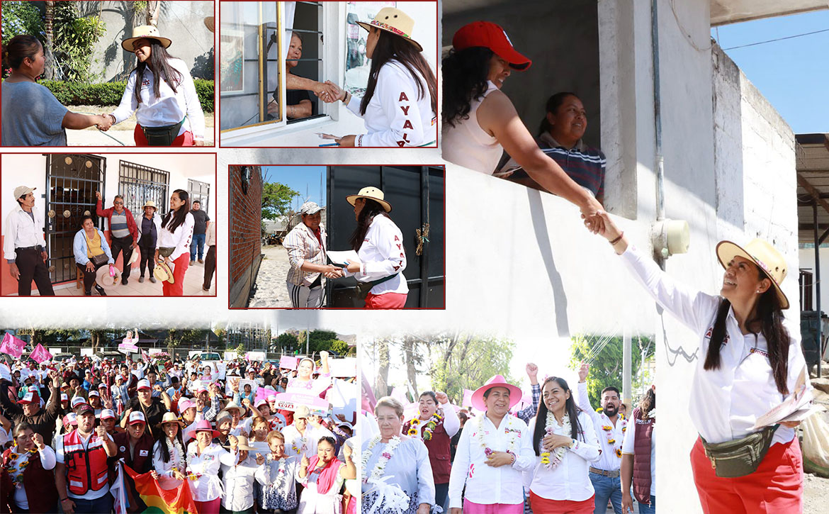 Ariadna Ayala, candidata a presidenta de Atlixco, visita colonias de este municipio