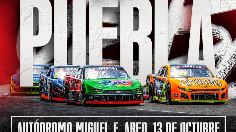 Semifinal de Nascar México Series en autódromo de Amozoc