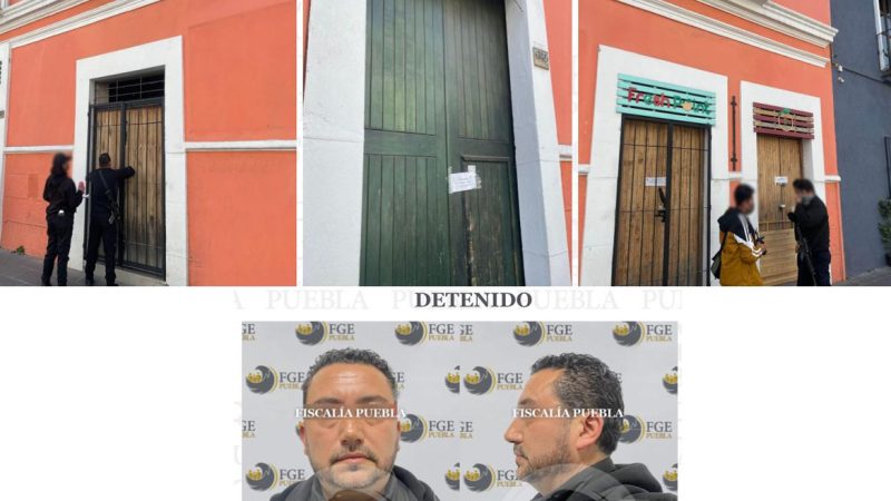 Rescata la Fiscalía General del Estado a víctima de trata de personas y detiene a presunto responsable tras cateo en el Centro Histórico de Puebla