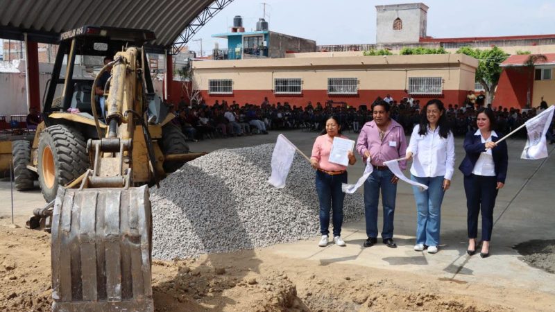 ARIADNA AYALA IMPULSA LA CONSTRUCCIÓN DE OTRO COMEDOR ESCOLAR EN ATLIXCO