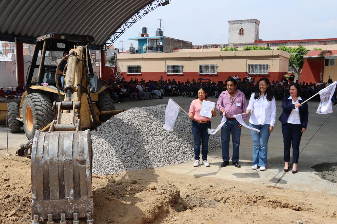 ARIADNA AYALA IMPULSA LA CONSTRUCCIÓN DE OTRO COMEDOR ESCOLAR EN ATLIXCO