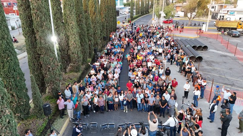 Ariadna Ayala arranca obra integral que transformará el Boulevard Ferrocarriles en Atlixco