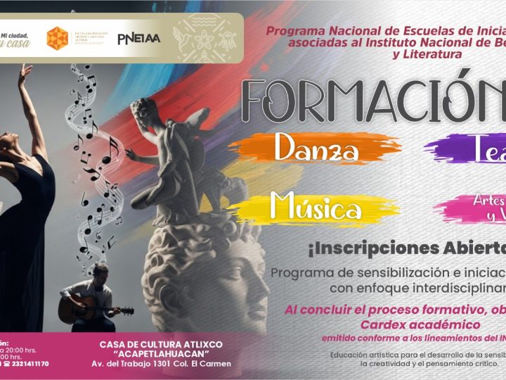 Bajo el impulso de Ariadna Ayala, Atlixco hace florecer el talento artístico