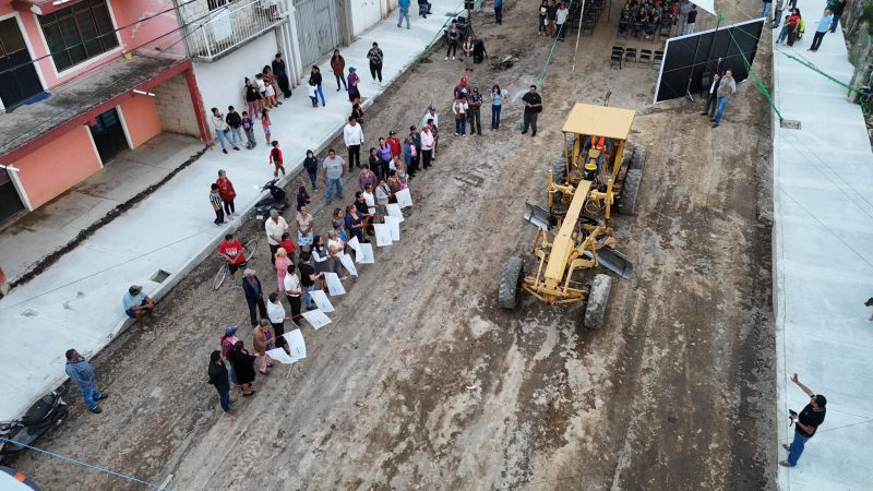 INCANSABLE TRABAJO EN ATLIXCO: ARIADNA AYALA CONTINÚA ARRANCANDO OBRAS
